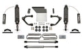 Fabtech 3" Uniball UCA Lift Kit w/Front Dirt Logic 2.5 Coilovers w/Reservoir & Rear 2.25 Shocks for 2007-2014 Chevrolet Silverado 1500 4WD w/3" lift