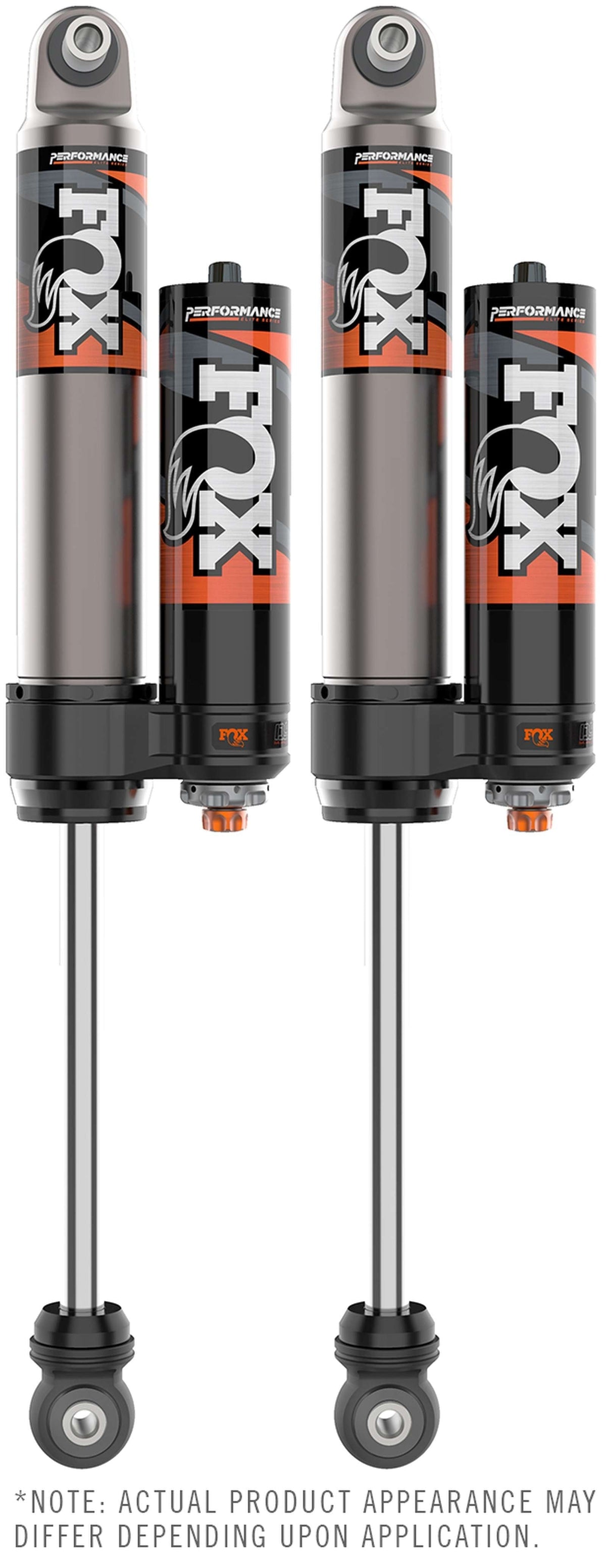 Fox 2.5 Performance Elite Adjustable w/ Reservoir Shocks Rear Pair for 2007-2018 Jeep Wrangler JK