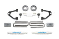Fabtech 1.5" Ball Joint UCA Lift Kit w/Rear Performance Shocks for 2019-2024 Chevrolet Silverado 1500 4WD w/1.5" lift