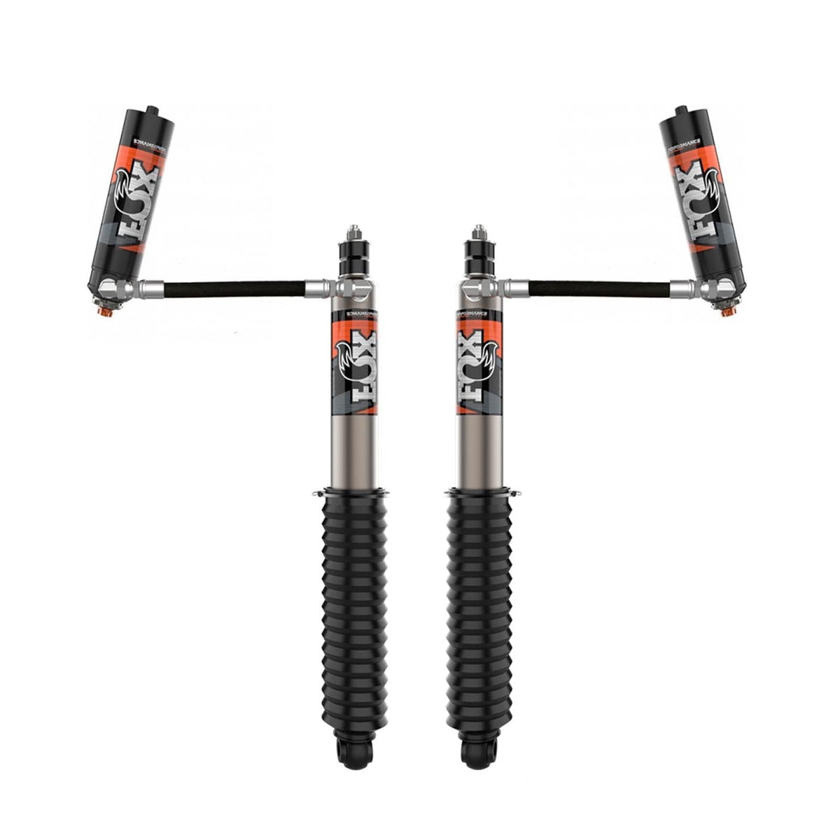 Fox 2.5 Performance Elite Adjustable w/ Remote Reservoir Shocks Rear Pair for 2022-2024 Toyota Tundra w/1.5-3" lift
