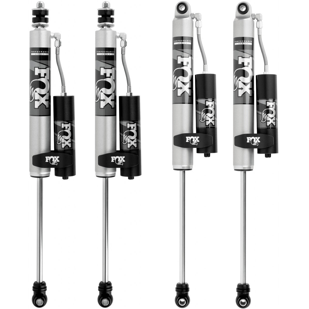 FOX Performance 2.0 Smooth Body Reservoir Shock Kit 4-6" Lift 985-24-164, 985-24-150