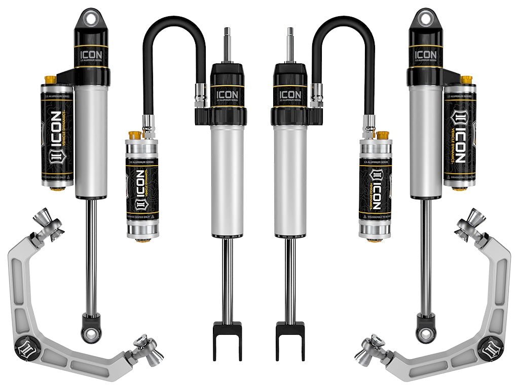 Icon 0-2" Suspension System Stage 3 Kit for 2020-2024 GMC Sierra 3500 HD 4WD RWD