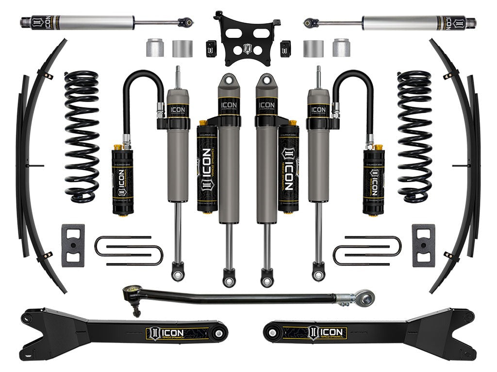 Icon 2.5" Stage 5 Suspension System w/Radius arm & Expansion Pack Kit for 2023-2025 Ford F250 Super Duty 4WD Diesel