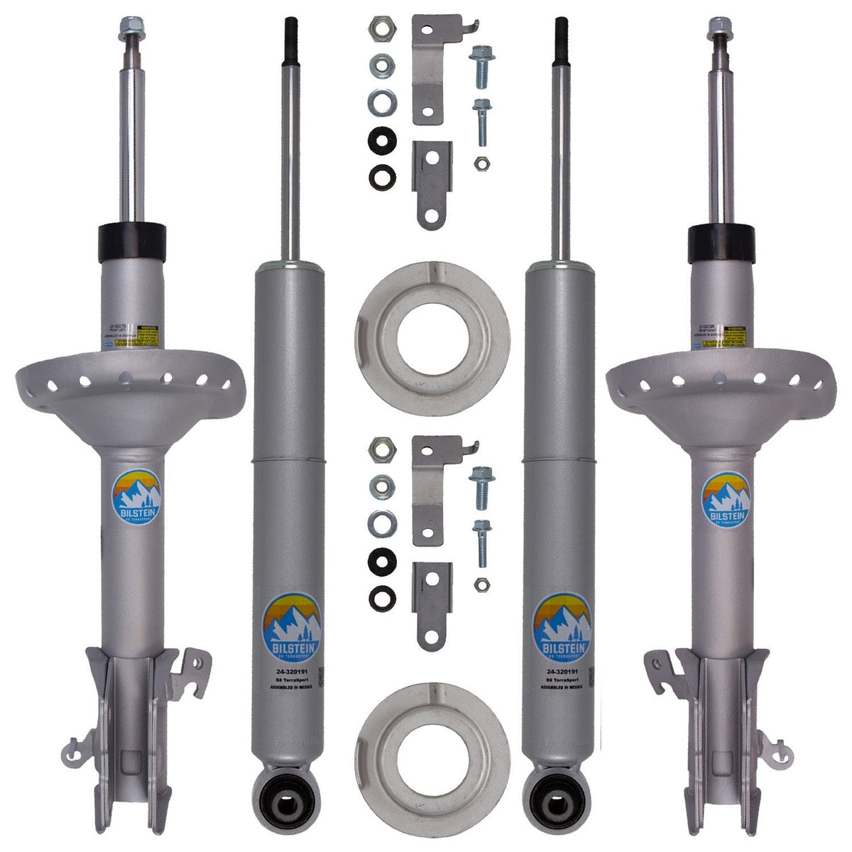 Bilstein 70-363784 Front and Rear B8 TerraSport Suspension Kit Subaru Outback