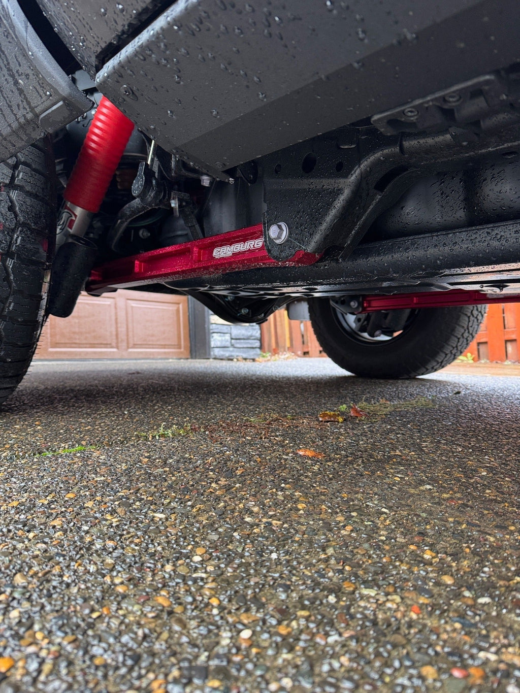 KINETIK Series Rear Billet Trailing Arm Kit - Red
