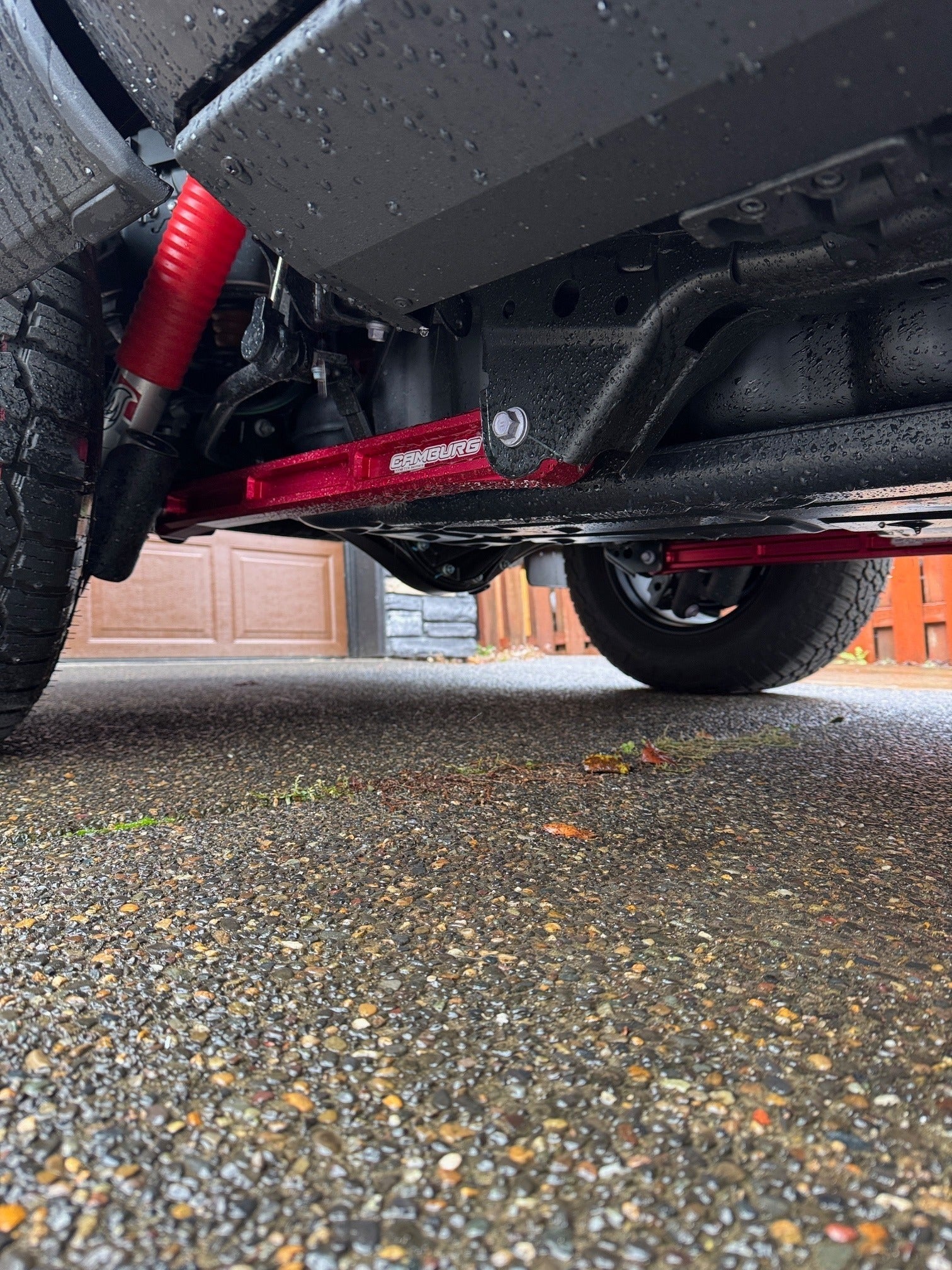 KINETIK Series Rear Billet Trailing Arm Kit - Red