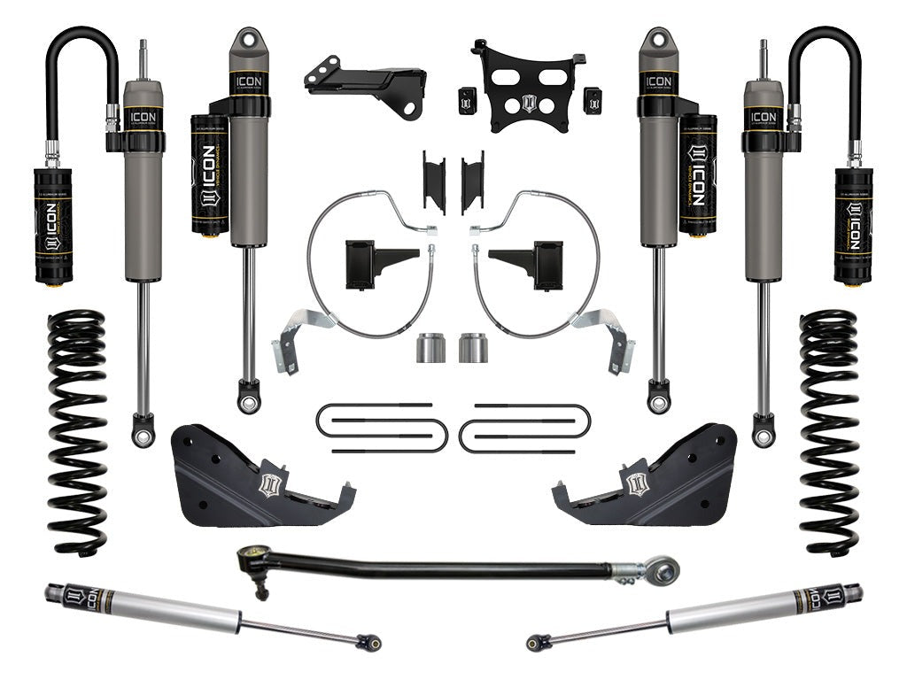 Icon 4.5" Stage 4 Suspension System Kit for 2023-2025 Ford F250 Super Duty Diesel