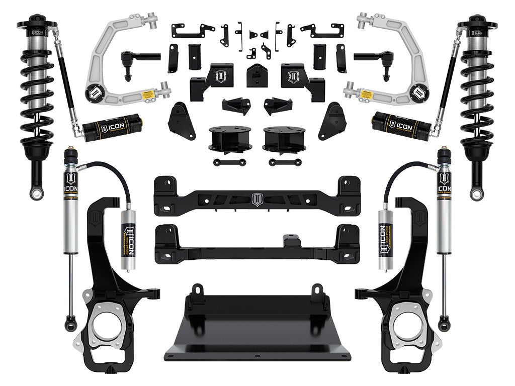 Icon 6" Stage 3 Suspension System w/Billet UCA Kit for 2022-2024 Toyota Tundra