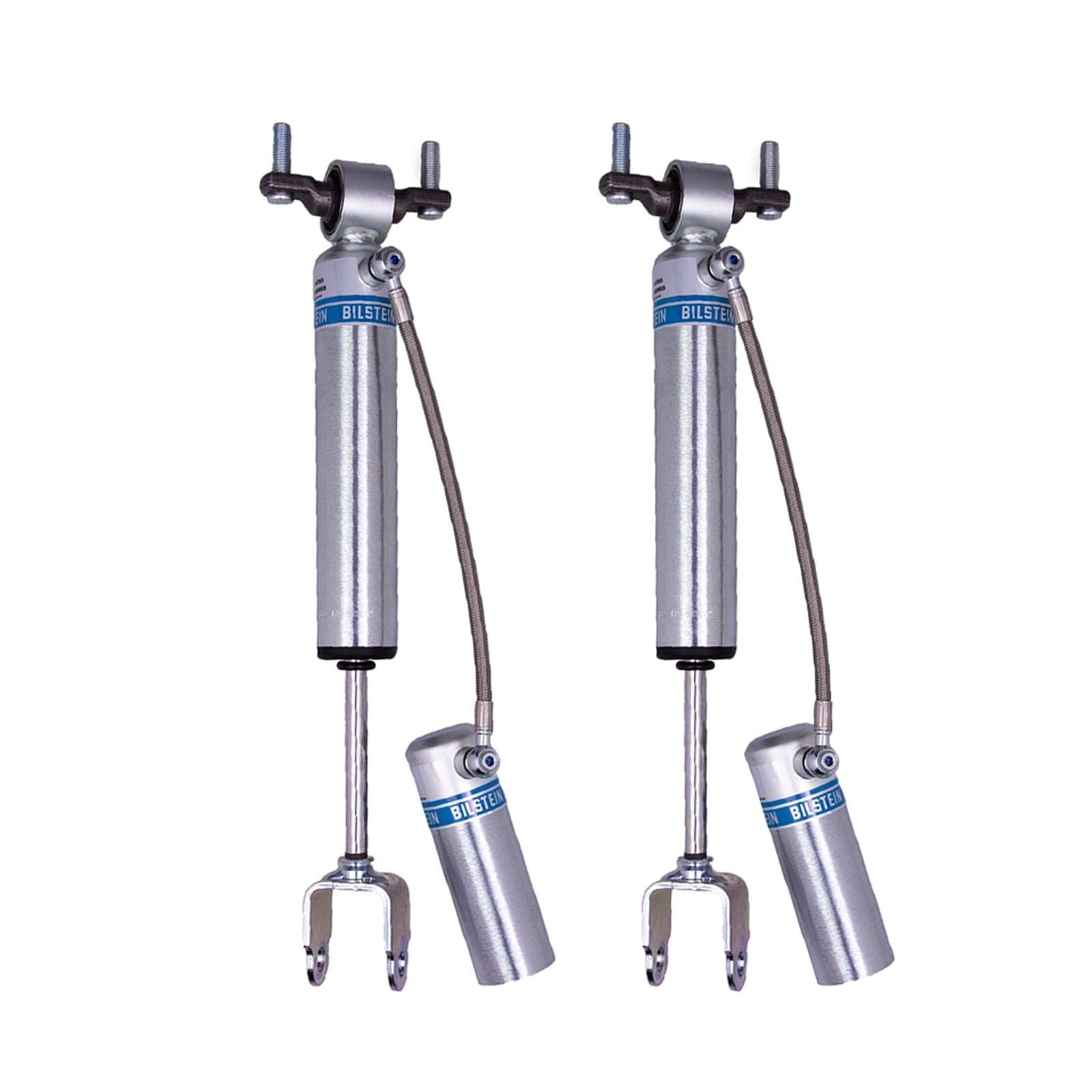 Bilstein 5160 w/ Remote Reservoir Shocks Front Pair for 2011-2023 GMC Sierra 2500 HD w/1.5" lift