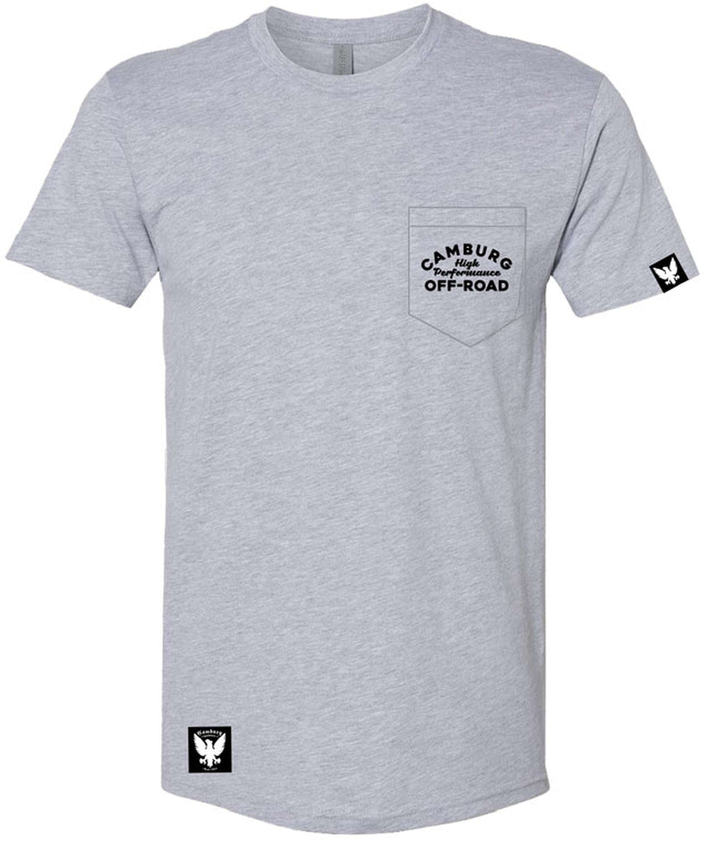 Camburg Speed Shop Pocket Size 3X-Large T-Shirt - grey