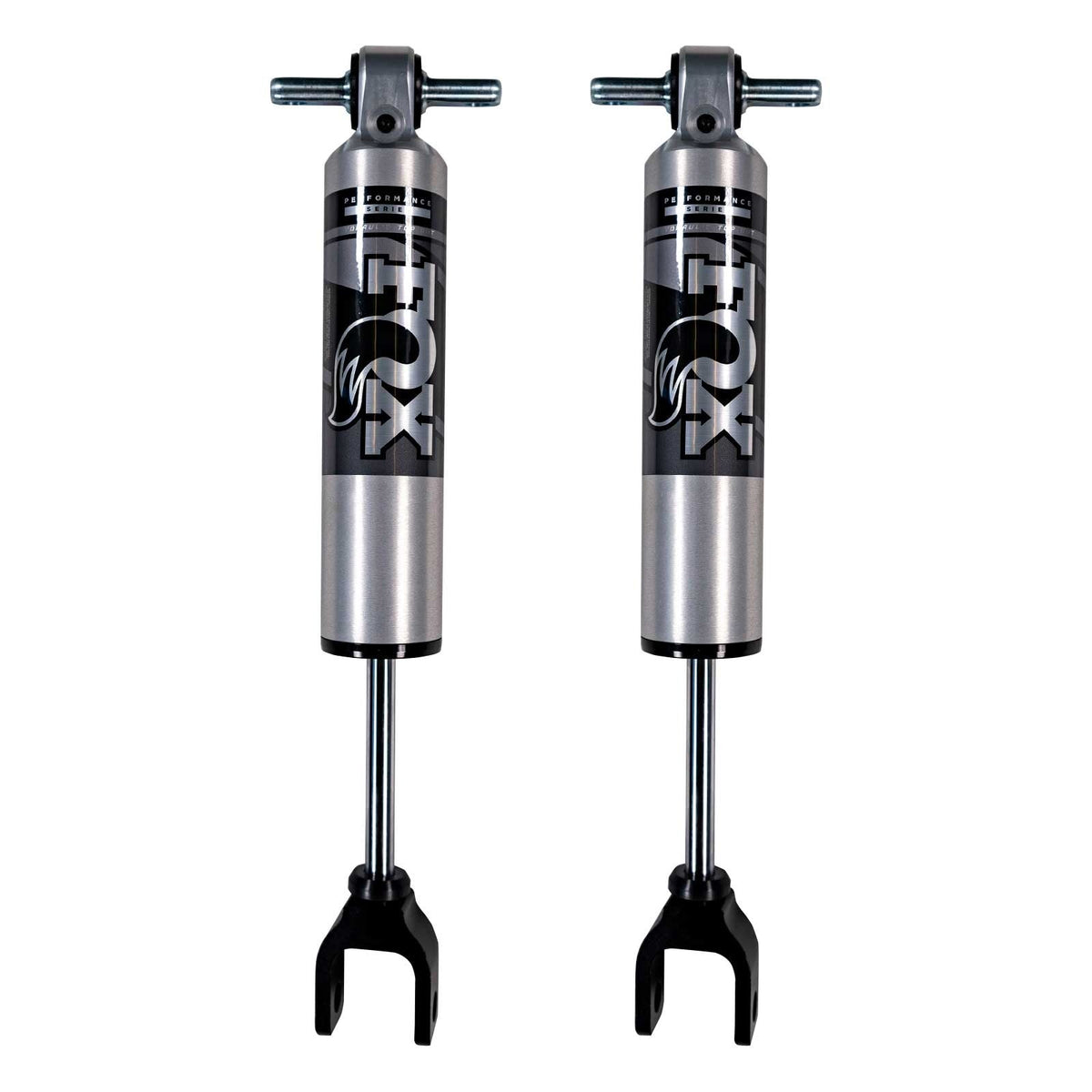 Fox 2.5 Performance Series HTO Shocks Front Pair for 2011-2019 Cheverolet Silverado 3500 HD w/4-6" lift
