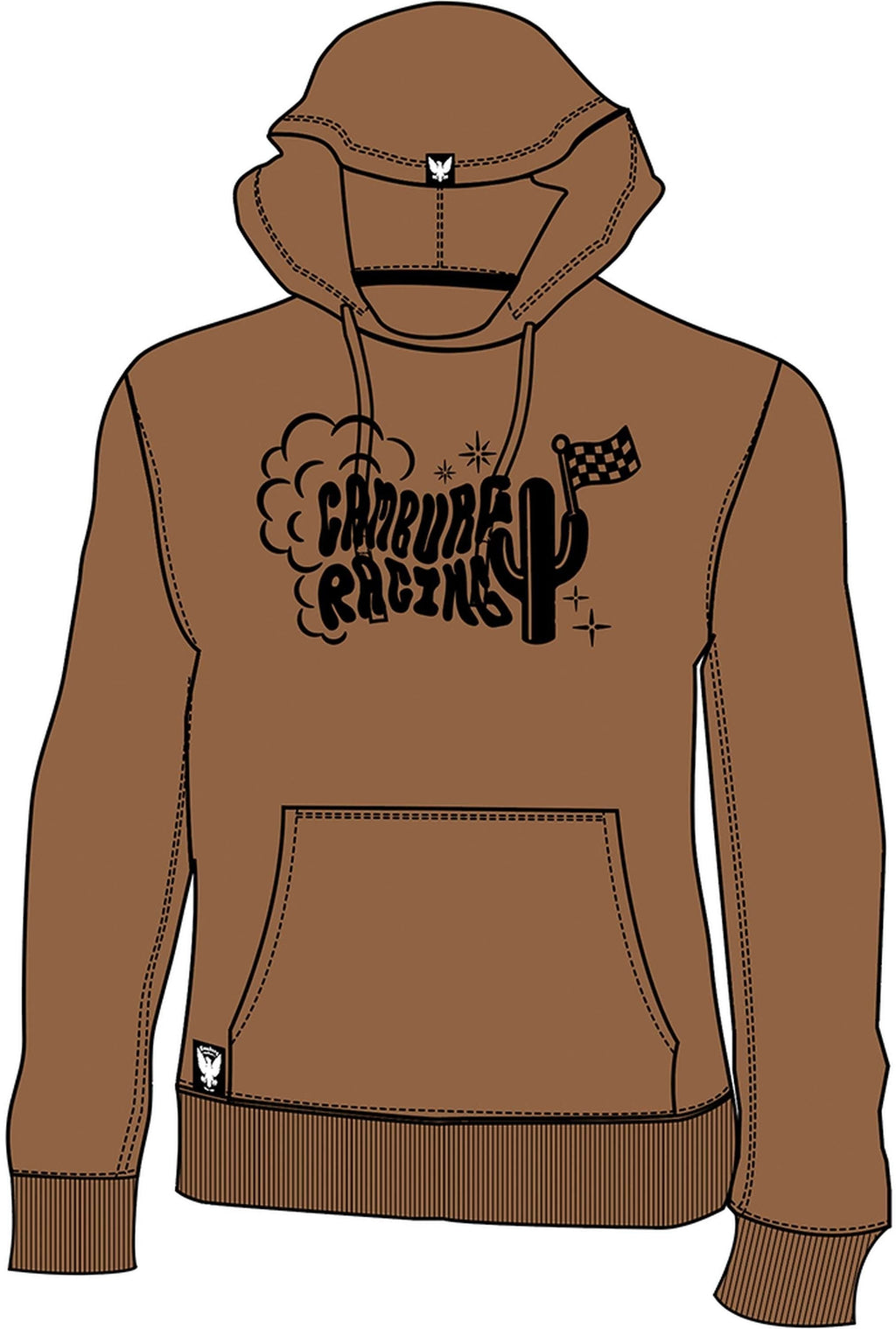 Camburg Desert Dust Hoodie Size 3X-Large - Saddle Brown