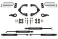 Fabtech 3.5" Uniball UCA Lift Kit w/Stealth Shocks for 2020-2024 GMC Sierra 3500 HD 4WD w/3.5" lift