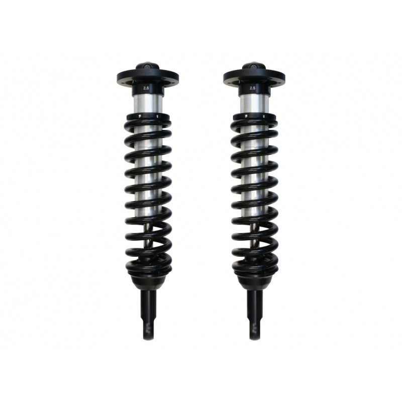 Icon 2.5 Internal Reservoir Coilovers Front Pair for 2004-2008 Ford F150 RWD w/6" lift