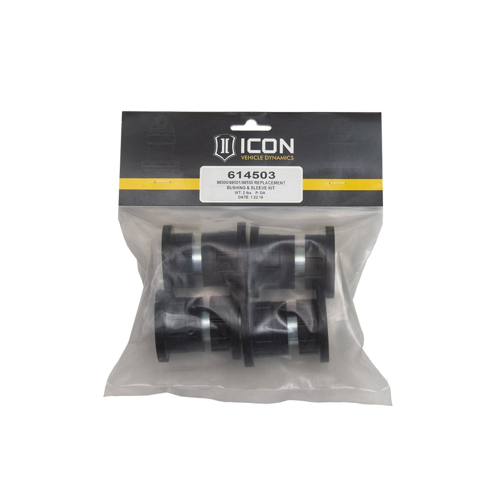 ICON 614503 UCA Replacement Bushing & Sleeve Kit for ICON 98500/98501/98550