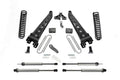 Fabtech 6" Radius Arm System w/Dirt Logic 2.25 Shocks Kit for 2017-2024 Ford F250 Super Duty 4WD w/6" lift