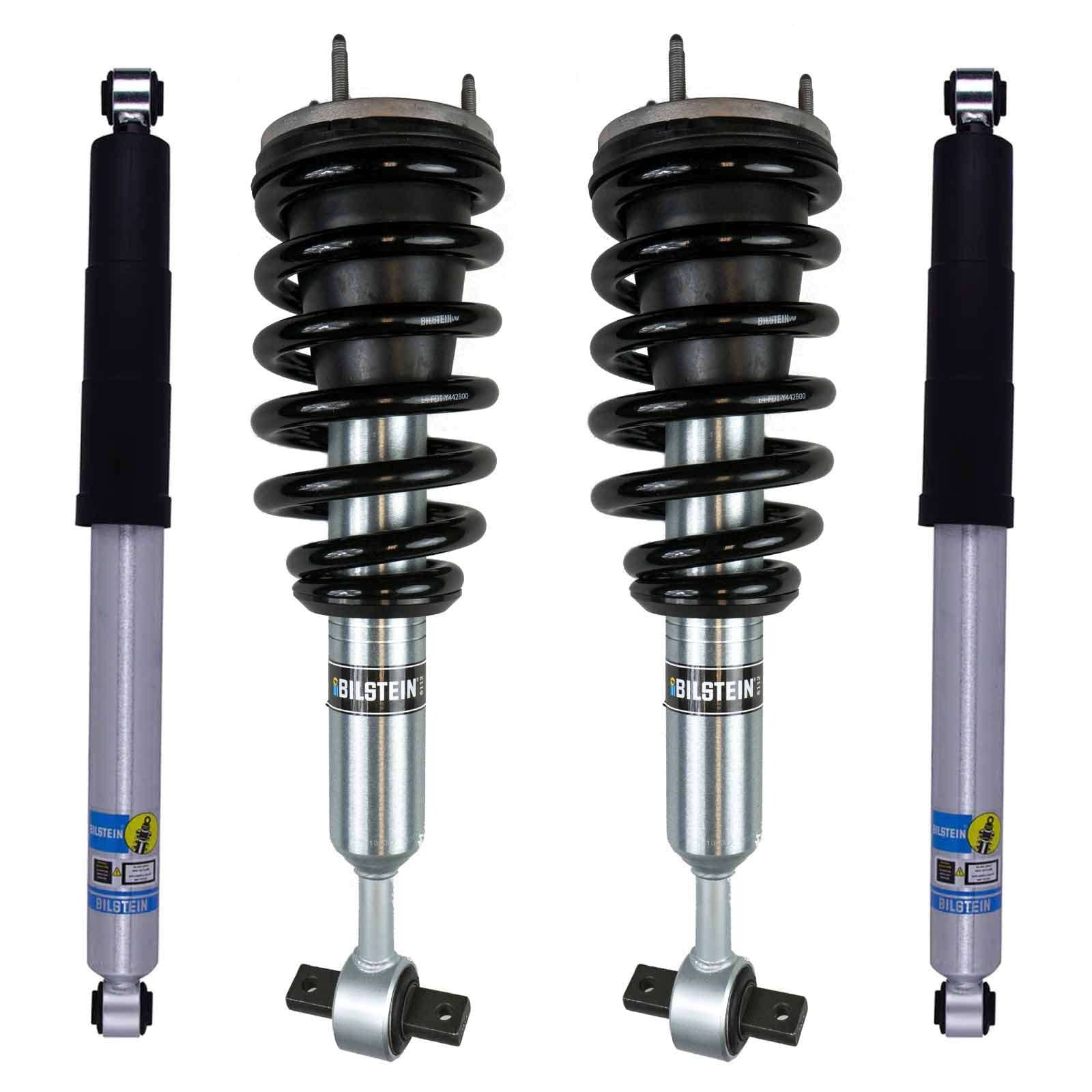 6112 Assembled & 5100/5160 Shocks Set for 2019-2026 GMC Sierra 1500 AT4 4WD