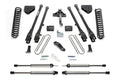Fabtech 6" 4 Link System w/Dirt Logic Shocks Kit for 2008-2016 Ford F250 Super Duty 4WD w/6" lift