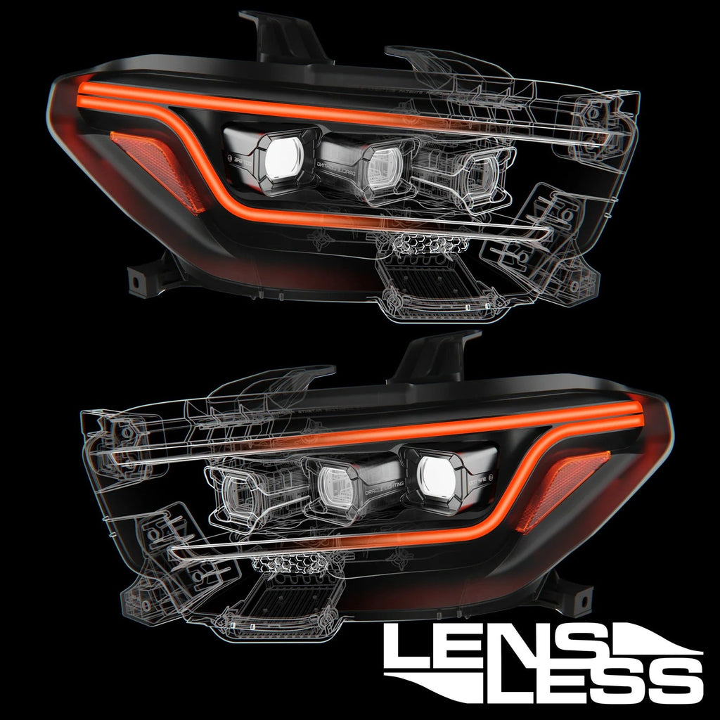 [Pre-Order] Lensless LED Headlights fits 2016-2023 Toyota Tacoma
