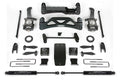 Fabtech 6" Basic System w/Front Stock Coilover Spacers & Rear Stealth Shocks Kit for 2004-2008 Ford F150 4WD w/6" lift