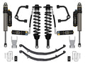 Icon 2.5-3" Stage 4 Suspension System Tubular CDXS leaf Pack Kit 2021-2026 Ford F-150