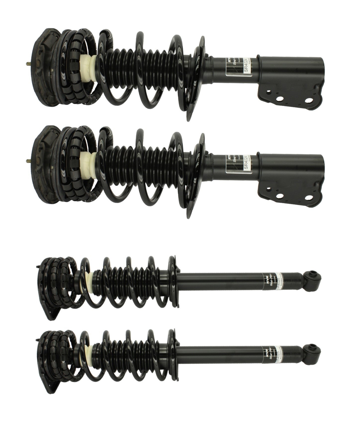 KYB Strut-Plus Assembly Front and Rear Kit SR4024, SR4025