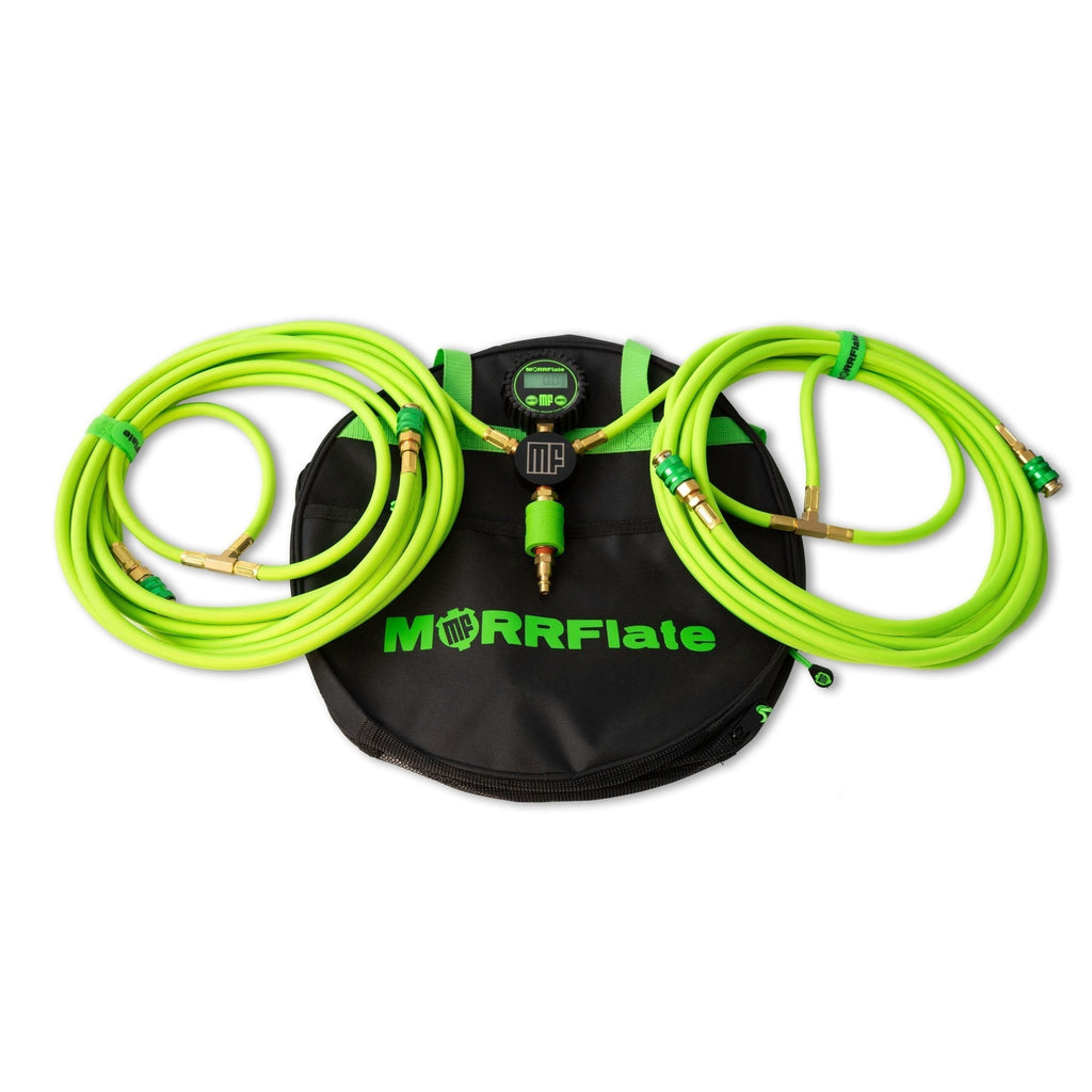 MORRFlate Braided Quad+: 4-Tire Hose Kit, Up to 155" Wheelbase