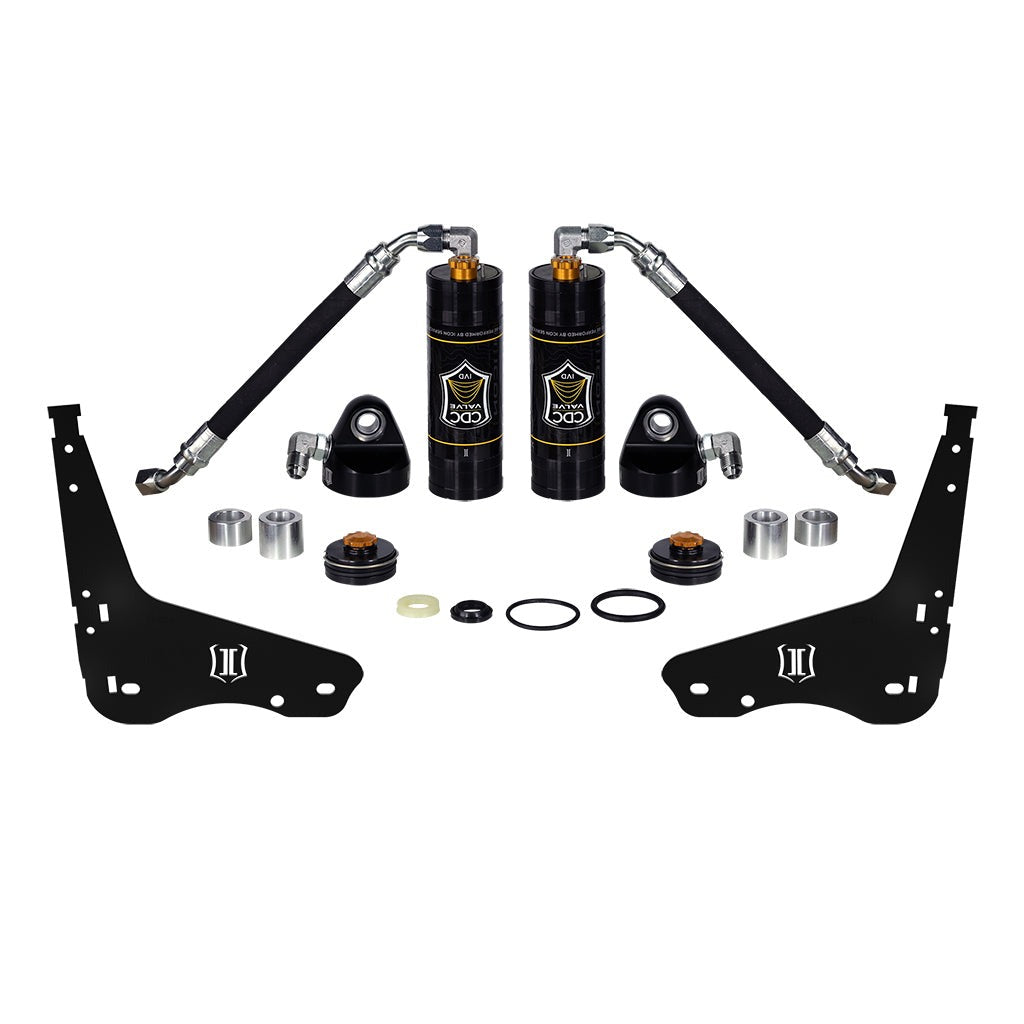ICON 51037C Toyota Tundra Reservoir w/CDCV Upgrade Kit With Seals Pair
