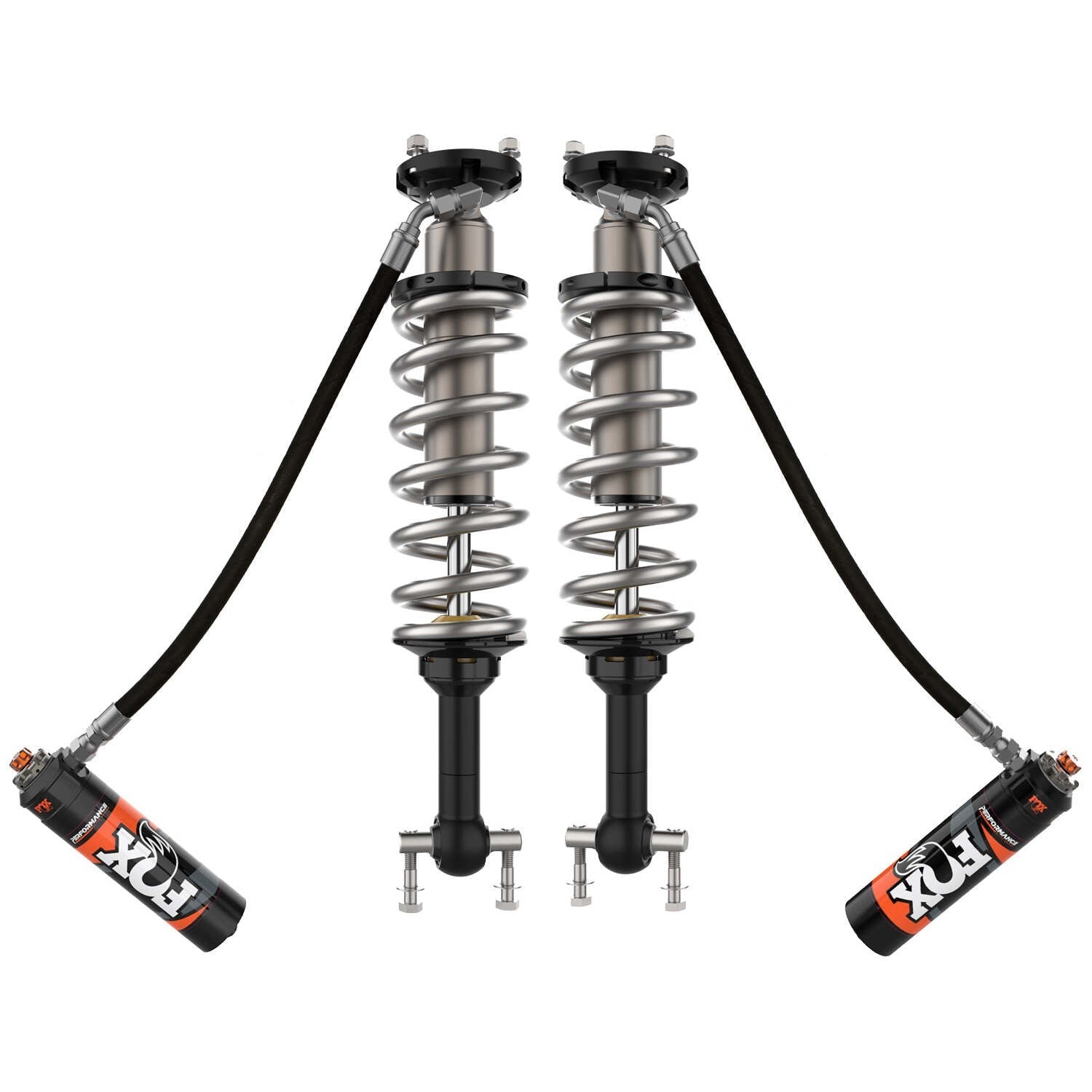 FOX 883-06-209 Front Performance Elite Series 2.5 Coil-Over Reservoir Shock (Pair) - Adjustable Ford Bronco, 2 Door, w/UCA, Base 4.5" Lift, Sasquatch 3.5" Lift