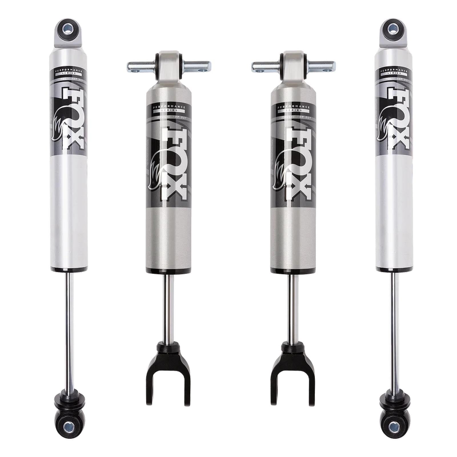 Fox 2.5 Performance Series HTO Shocks Set for 2020-2026 Chevrolet Silverado 2500 HD w/4-6" lift