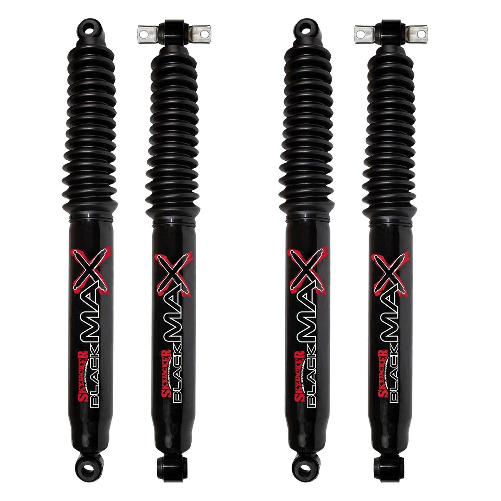 Skyjacker Black MAX Hydro Shocks Set for 2000-2005 Ford Excursion 4WD