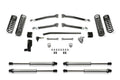 Fabtech 3" Trail System w/Dirt Logic 2.25 Shocks Kit for 2018-2024 Jeep Wrangler JL 4WD w/3" lift