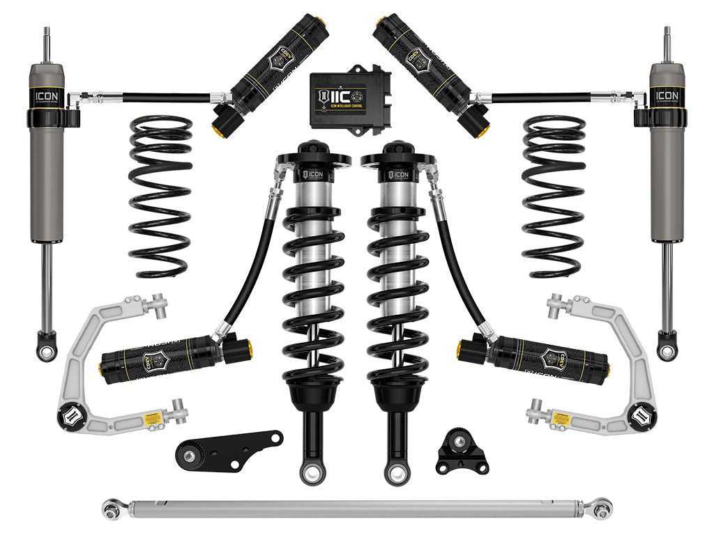 Icon 1.25-3" Lift Stage 10 Suspension System Billet Kit for 2024-2025 Toyota Land Cruiser