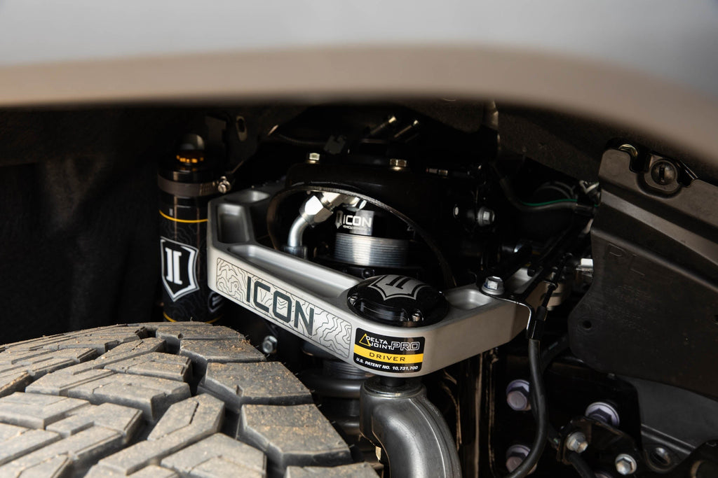 Icon 1.25-3" Stage 8 Suspension System Billet Overland Coils Rear Kit for 2024-2025 Toyota Tacoma 4WD