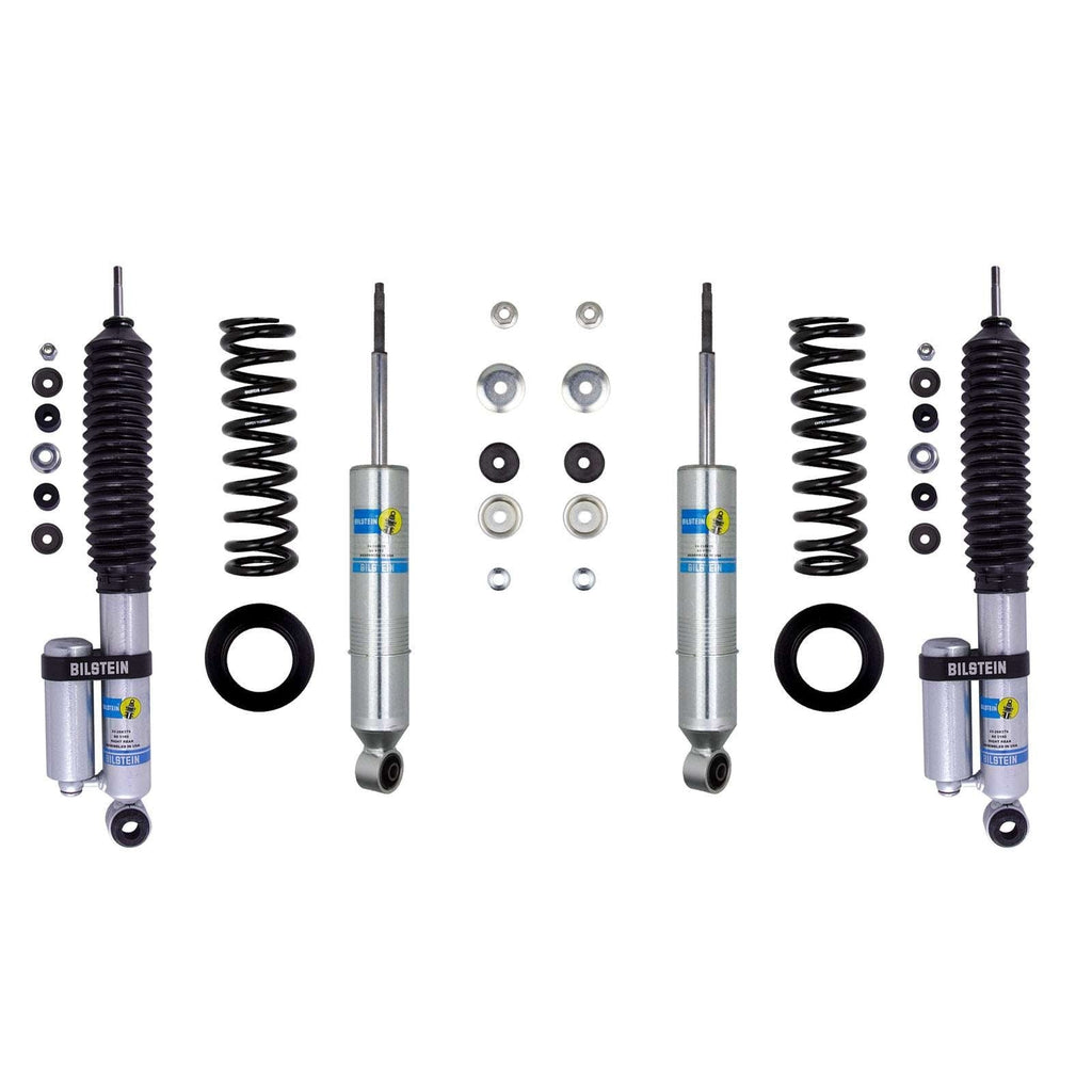 Bilstein 6112 Strut & Spring + Rear 5160 Reservoir Shocks Set for 1996-2002 Toyota 4Runner 4WD w/0-2.3" lift