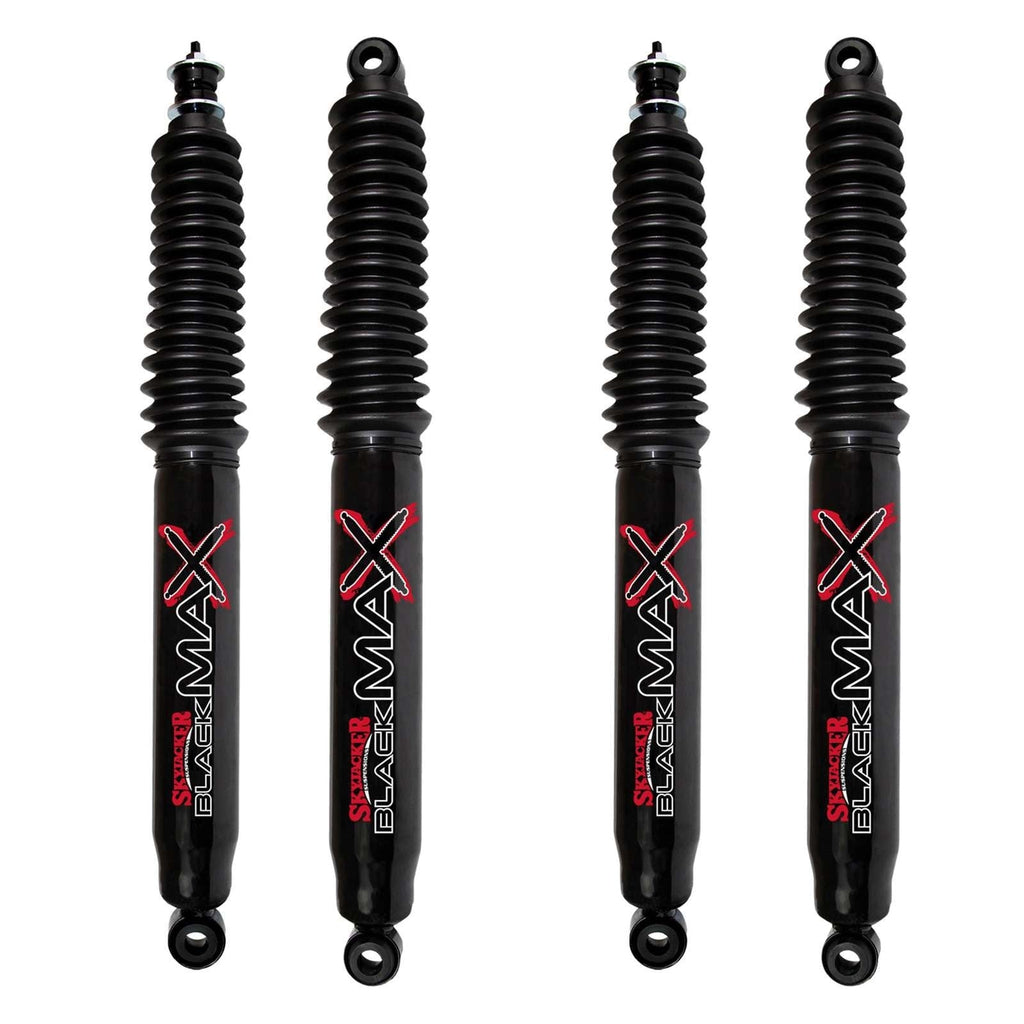 Skyjacker Black MAX Hydro Shocks Set for 1980-1996 Ford Bronco 4WD