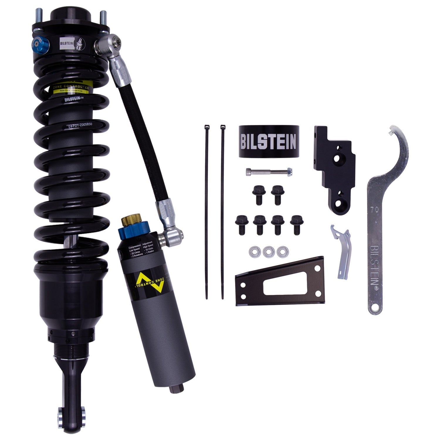 Bilstein 41-319581 Front Right B8 8112 (ZoneControl CR DSA+) Shock and Coil Spring Assembly Toyota Tacoma