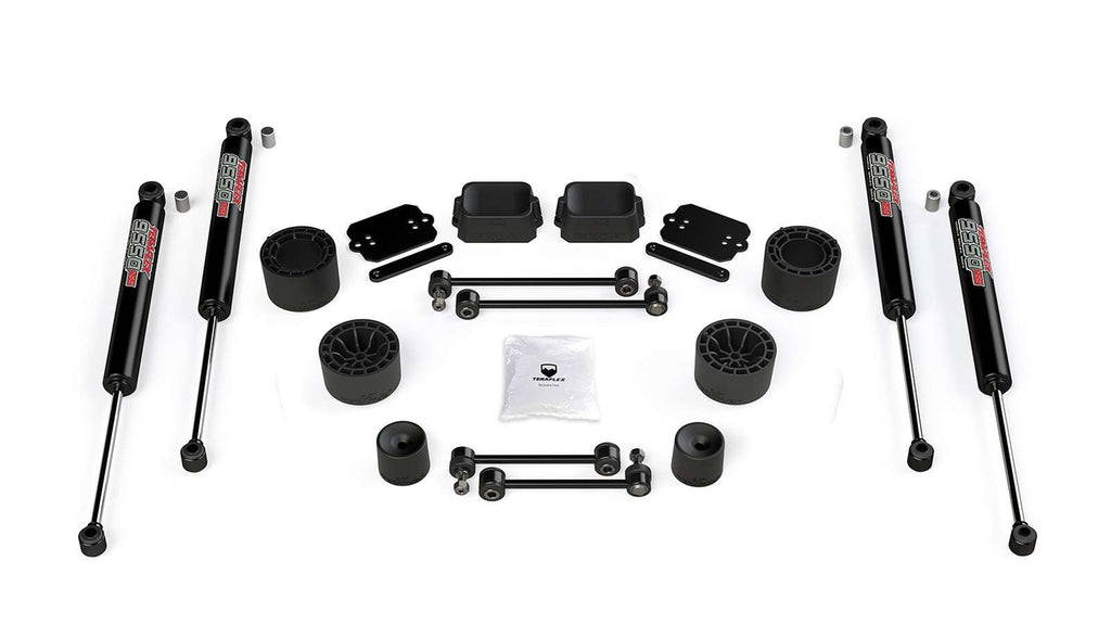 Teraflex 2.5" Performance Spacer Lift Kit w/ 9550 VSS Shocks Kit for 2018-2021 Jeep Wrangler JL Rubicon 4WD
