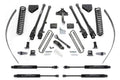 Fabtech 8" 4 Link System w/Stealth Shocks Kit for 2008-2016 Ford F250 Super Duty 4WD w/8.0" lift w/Overload