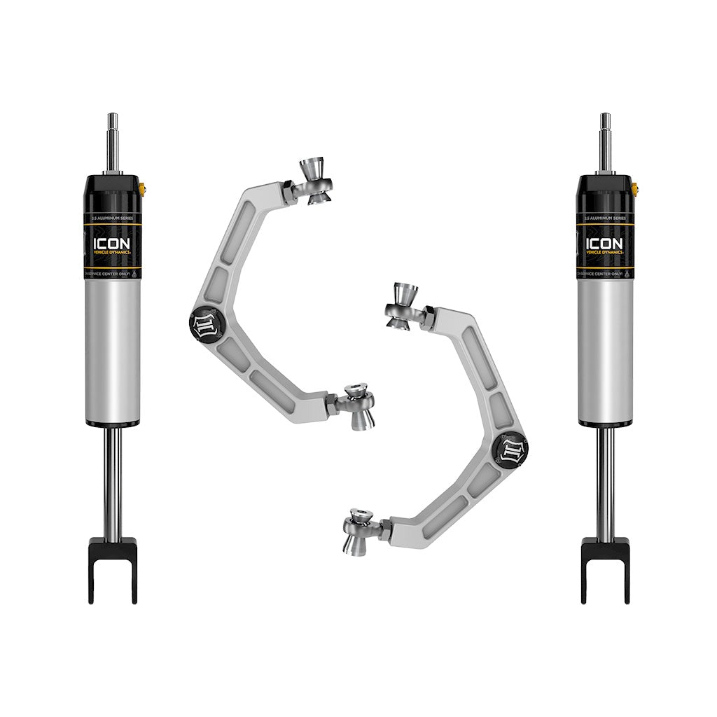 ICON 78732 GM 2500/3500 HD 0-2" Lift 2.5 VS Shock System Tubular UCA