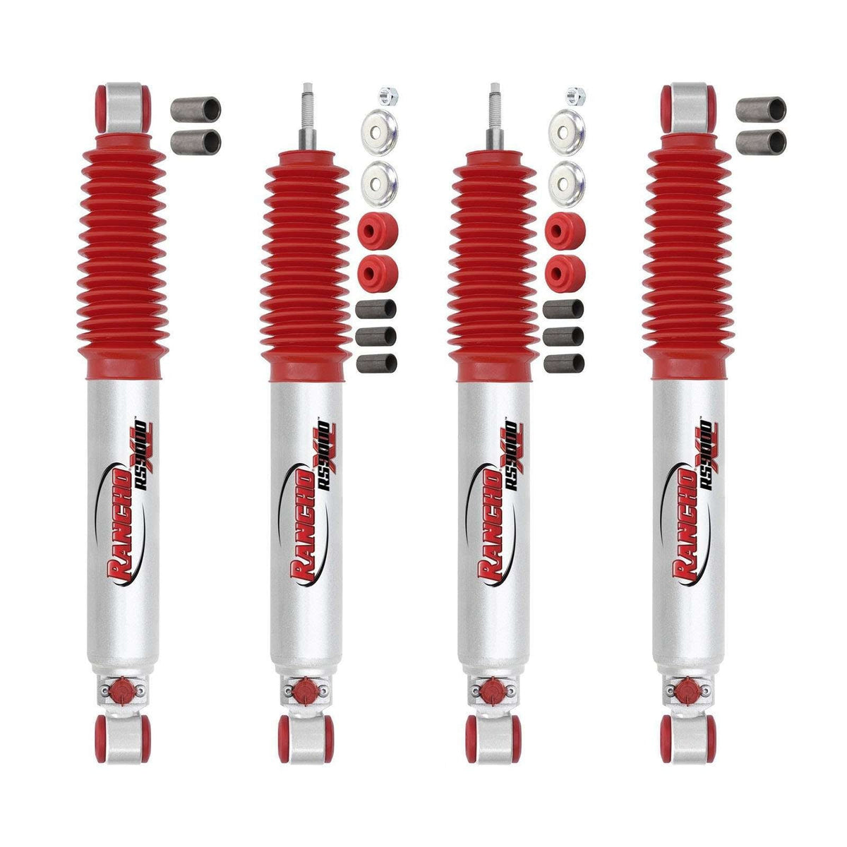 Rancho RS9000XL Adjustable Shocks Set for 2001-2006 Chevrolet Silverado 3500 4WD w/0" lift