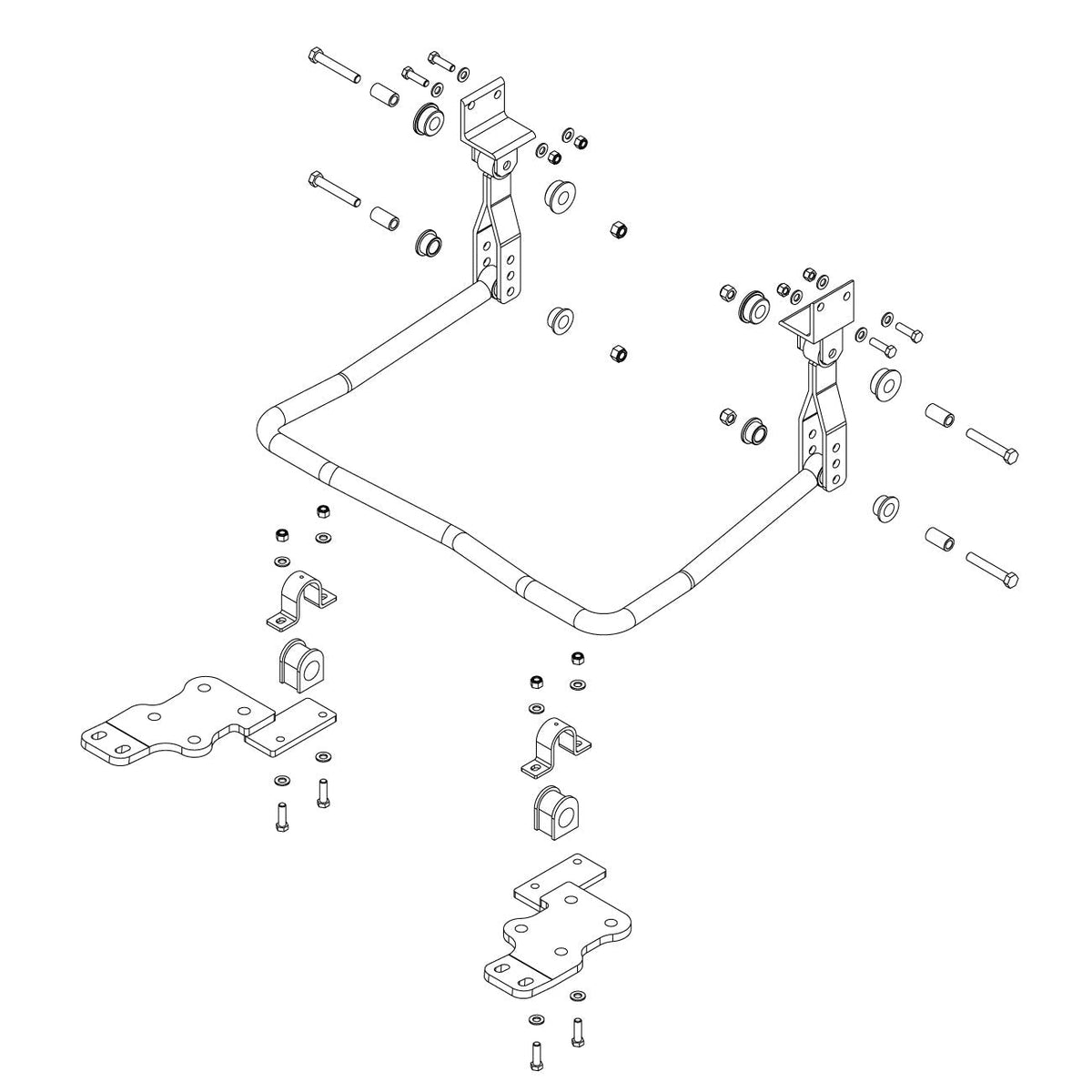 Roadmaster 1209-106 Rear Sway Bar