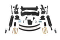 Fabtech 6" Performance System w/Front Dirt Logic 2.5 Coilovers Kit for 2005-2015 Toyota Tacoma 4WD RWD w/6" lift 6-Lug