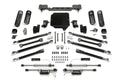 Fabtech 5" Crawler System w/Dirt Logic 2.25 Shocks w/Reservoir Kit for 2018-2024 Jeep Wrangler JL 4WD w/5" lift