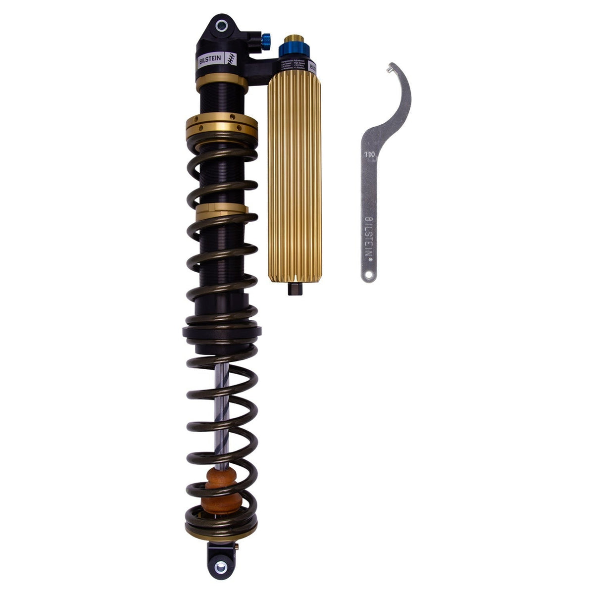 Bilstein 41-324998 Front Left Black Hawk Powersports Suspension Shock Absorber and Coil Spring Assembly Can-Am Maverick X3