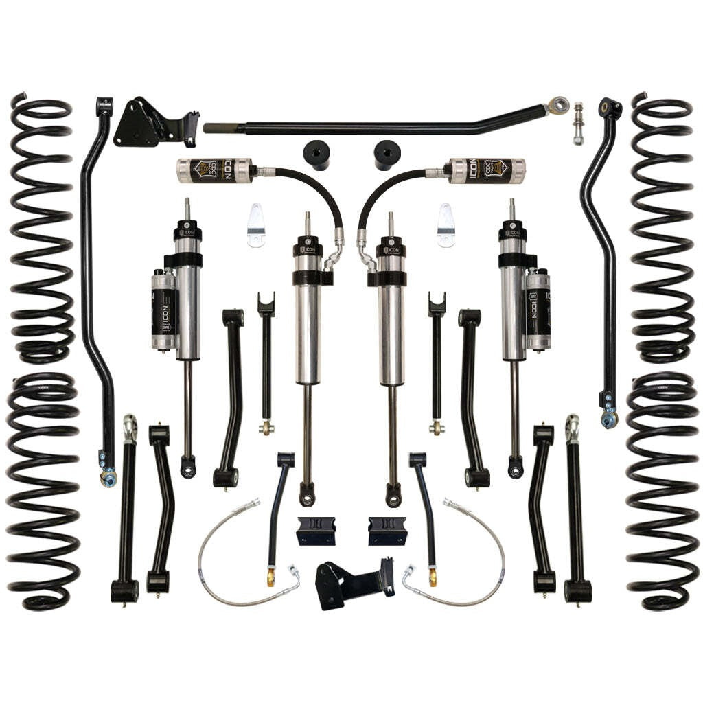 ICON K24004 Stage 4 Suspension System Jeep JK Wrangler 4.5" Lift