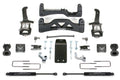 Fabtech 6" Basic System Gen 2 w/Front Stock Coilover Spacers & Rear Stealth Shocks Kit for 2009-2014 Ford F150 4WD w/6" lift