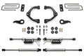 Fabtech 3.5" Uniball UCA Lift Kit w/Dirt Logic 2.25 Shocks w/Reservoir for 2020-2024 GMC Sierra 3500 HD 4WD w/3.5" lift