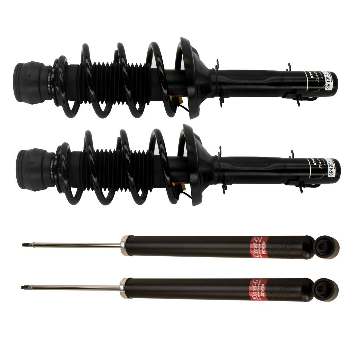 KYB Strut-Plus Front and Excel-G Rear Kit SR4052, 343280