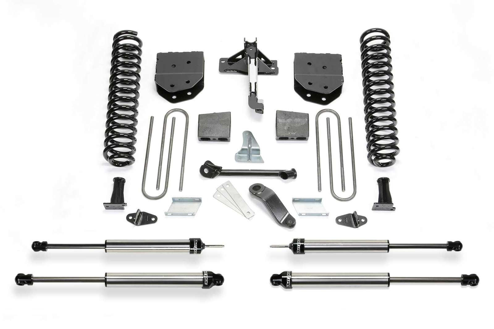 Fabtech 6" Basic System w/Dirt Logic Shocks Kit for 2008-2016 Ford F350 Super Duty 4WD w/6" lift 8-Lug